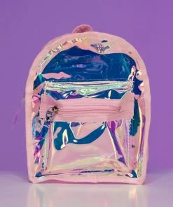 AE Clear Holographic Mini Backpack