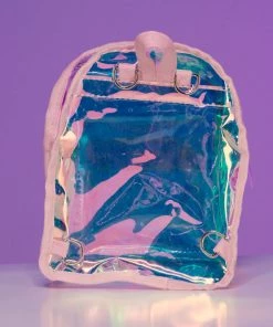 AE Clear Holographic Mini Backpack