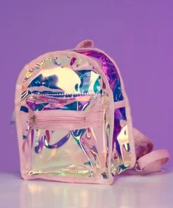 AE Clear Holographic Mini Backpack