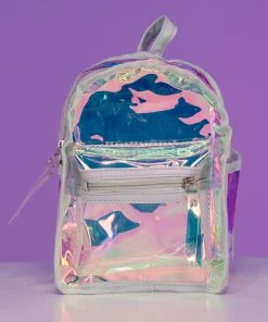 AE Clear Holographic Mini Backpack