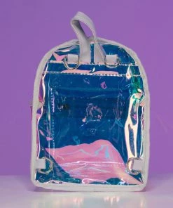 AE Clear Holographic Mini Backpack