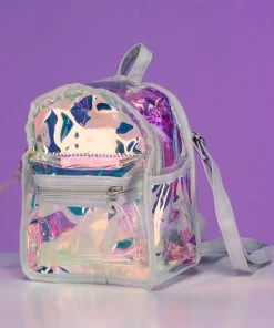 AE Clear Holographic Mini Backpack