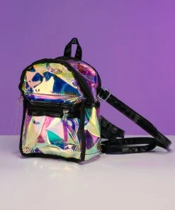 AE Clear Holographic Mini Backpack