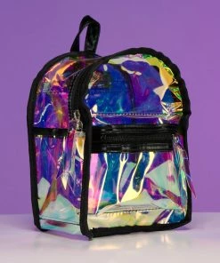 AE Clear Holographic Mini Backpack