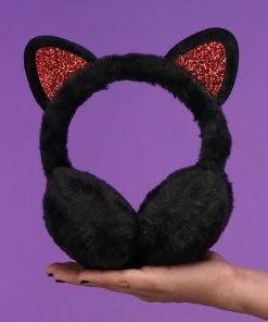 AE New Glitter Kitty Earmuffs