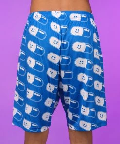 Jarmoo Happy Pills Basketball Shorts Bottoms 6 Jarmoo Happy Pills Basketball Shorts Bottoms