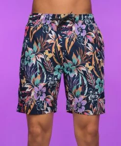 BJD Inc. Palm Nights Party Shorts