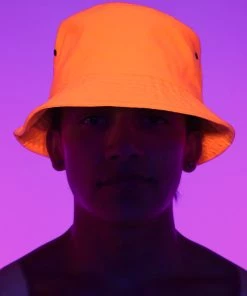AE Womens Vacay Mode Neon Bucket Hat