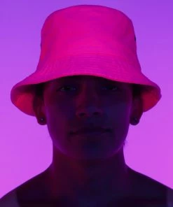 AE Womens Vacay Mode Neon Bucket Hat
