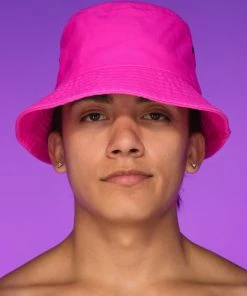 AE Womens Vacay Mode Neon Bucket Hat