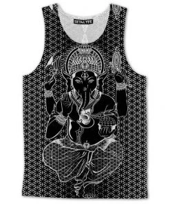 Set 4 Lyfe Mens SACRED GANESHA TANKTOP