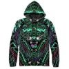 Set 4 Lyfe Mens ACID TIGER HOODIE