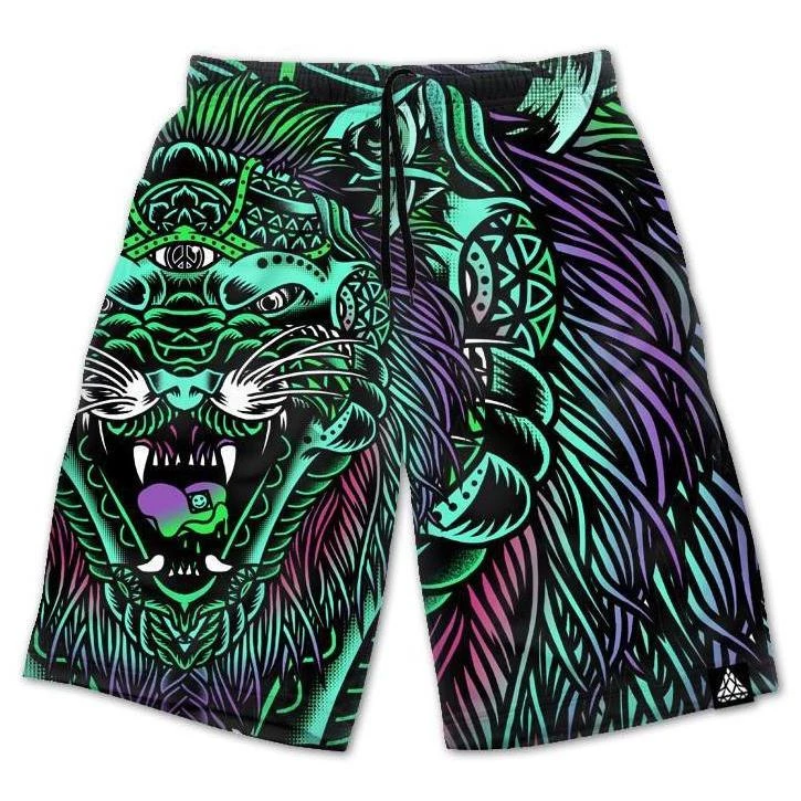 Set 4 Lyfe ACID TIGER SHORTS 1 Set 4 Lyfe ACID TIGER SHORTS