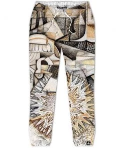 Set 4 Lyfe Mens DOTS ON PLANES IN SPACE JOGGERS