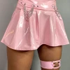 Bodyzone Skirts Sugar Baby Pink Chain Pleated Skirt