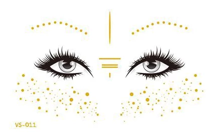 AE Goddess Of The Sun Gold Freckle Temporary Tattoo Womens 2 AE Goddess Of The Sun Gold Freckle Temporary Tattoo Womens