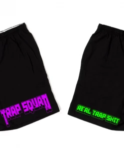 Jarmoo Trap Squad Blacklight Basketball Shorts Bottoms