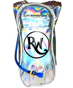 Holographic Rave Wonderland 1.5 Liter Hydration Backpack