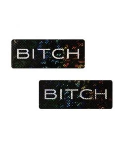 Pastease BITCH Shattered Glass Pasties