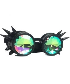 AE Spiky Kaleidoscope Steampunk Goggles