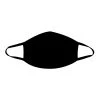 AE Mens Plain Black Cotton Cloth Face Mask (ADULT And KIDS Sizes)