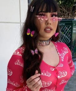 AE New 5pc Butterfly Dream Hair Clips