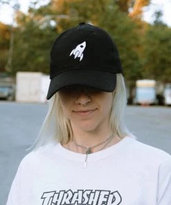 Space Yacht Black & White Dad Hat New