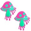 Melty Shroom UV Blacklight Neva Nude Pasties Accessories