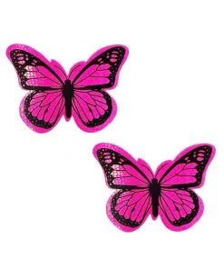 Accessories Super Pink Holographic Butterfly UV Blacklight Neva Nude Pasties