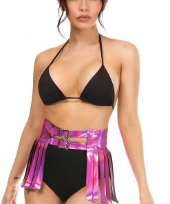 Daisy's Corsets New Fuchsia Feelz Fringe Skirt 9 Daisy's Corsets New Fuchsia Feelz Fringe Skirt