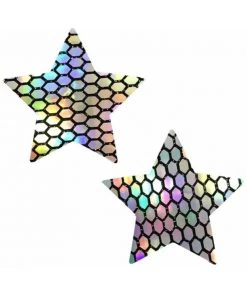 Neva Nude Galactic Prism Star PASTIES Accessories