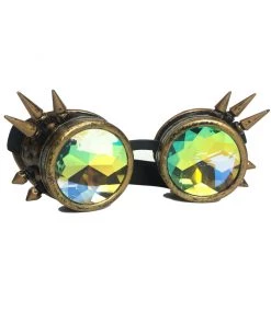 AE Spiky Kaleidoscope Steampunk Goggles