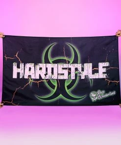 Jarmoo Hardstyle Biohazard Storm Green 3x5 Ft Flag Accessories