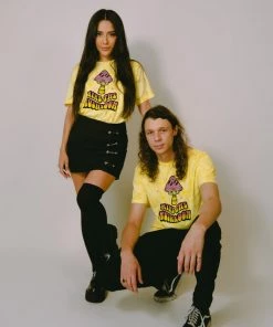 Womens Space Yacht Mike The Mushroom Tee