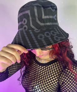 AE New Geo Flash Reflective Bucket Hat