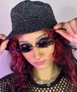 AE Shattered Flash Reflective Bucket Hat New