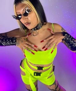 AE Intergalactic Domination Cutout Buckle 2PC Set New