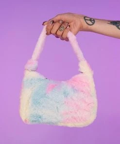 AE Tie Dye Fuzzy Purse New