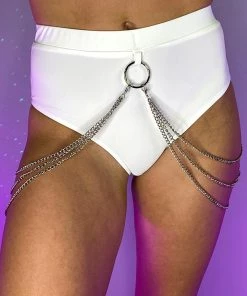 OhYes Fashion New Say A Prayer Cascading Chain High Waist Bottoms