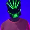 AE Mens Destroyer LED Alien Mask