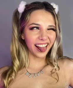 AE Faux Fur Fuzzy Scrunchie Womens