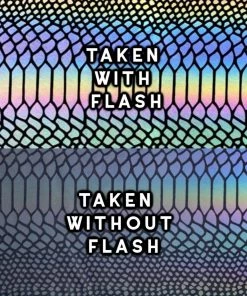 Shark Flash Viper Reflective Fallen Star Bikini Top