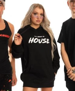 555stickers Let There Be House Hoodie Tops