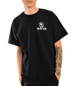 555stickers Pray For Techno Skeleton T