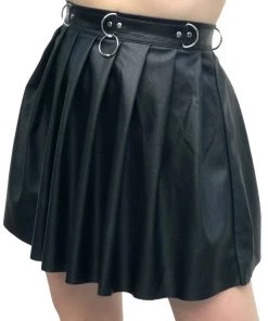 AE Womens Goth BB Pleated Skirt 6 AE Womens Goth BB Pleated Skirt