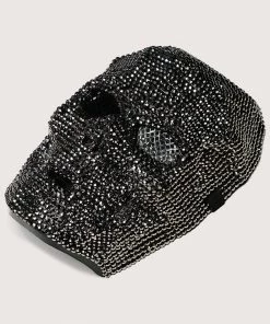 KBW Rhinestone Skull Full Face Mask Accessories