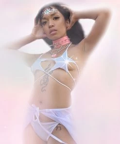 AE Super Nova Girl 2pc Star Bikini Set Swimwear