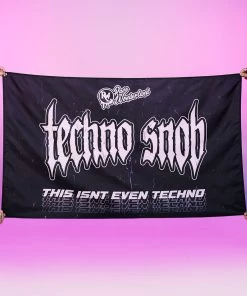 Jarmoo Accessories Techno Snob This Isn't Even Techno 3x5 Ft Flag