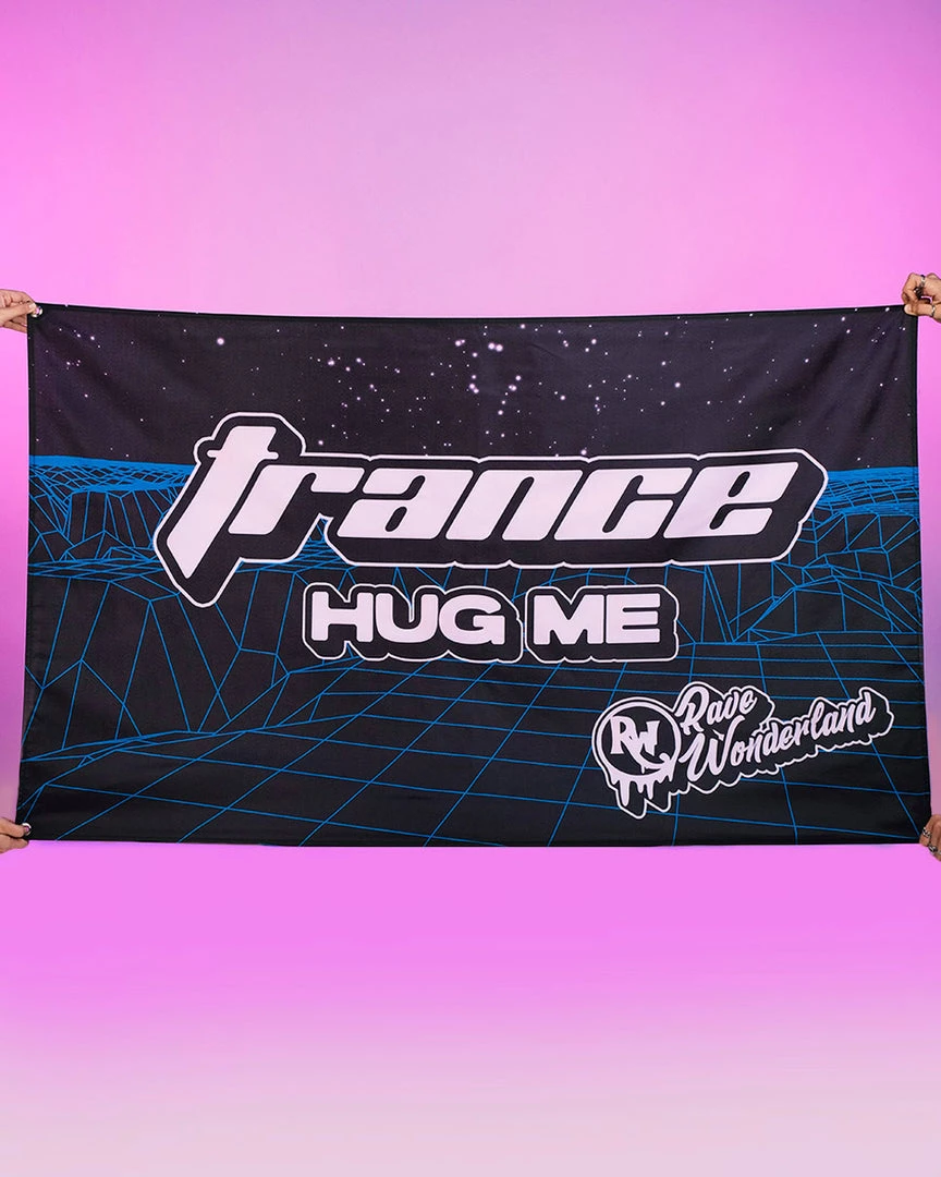Jarmoo Trance Hug Me 3x5 Ft Flag 1 Jarmoo Trance Hug Me 3x5 Ft Flag
