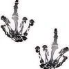 Neva Nude Accessories F*** Yo Skeleton Hands Pasties